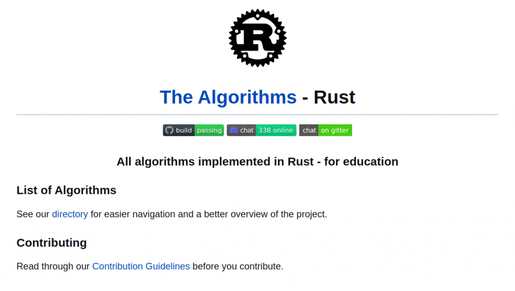 RUST JOURNEY The Algorithms In Rust